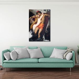 Высококачественный Фредерик Лейтон Классический портретный портрет Canvas Art Leighton - рыбак и декор спальни, нарисованные вручную