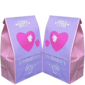 Bolsas para joias Bolsas Acredite em si mesmo O amor é doce Dia dos namorados Doces Saco de papel Presente de aniversário Lembrancinhas de festa Brindes coloridos Kraft 1 Otxc7