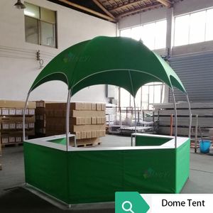 Anpassad fullfärgstryck 10x10ft Dome Advertising Sales Promotion Calotte Tents