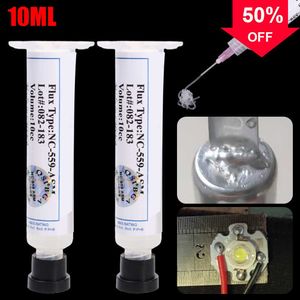 Nowa Metal Flux Paste Repairing NC-559-ASS BGA PCB No-Clean Studer Paste Spawanie zaawansowane strumień oleju Smar 10cc narzędzie do naprawy lutowania