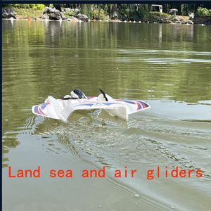 طائرة ElectricRC YF350 Sea Land Air and Water Remote Control 24Ghz Glider Model Adult Toy Liuyifei 230607