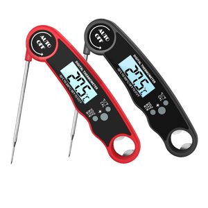 BBQ folding electronic barbecue thermometer