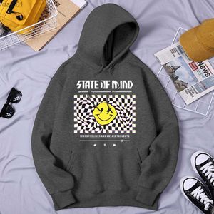 State of Mind Mixed Feeling Men Tracksuit Outdoor Hip Hop Streetwear Quality S-XXL Kläder Bekväm grafik Män hoodies L230520