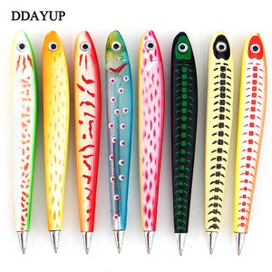 Ballpoint Penns 5pcslot Creative Fish Shape Pen Ocean Signature för att skriva Stationery Office School Supplies 230608