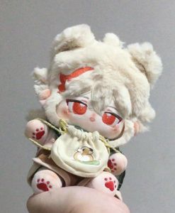 Muñecos de peluche 20 cm Juego Genshin Impact Muñeco de peluche Kaedehara Kazuha Plushie Muñeca de algodón Kawaii Cambiar ropa Juguetes de peluche suave Regalo 230608