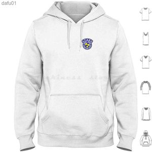 S.T.A.R.S Hoodies Звезды с длинным рукавом Джилл Таун 3 2 1 0 4 7 Леон Кеннеди Ада Клэр Спенсер Уэскер Крис Редфилд L230520