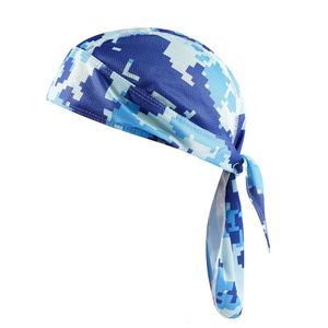 Bandanas Durag Cycling Headwear Quick Dry Cycling Cap Head Scarf Summer Men Running Riding Bandana Headscarf Pirate Hat Hood pannband 230607