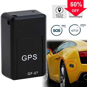 Ny GF-07 Mini GPS-tracker Magnetmontering Sim Positioner Car Motorcykel realtid Spårning Pet Anti-Lost Locator Auto Accessories
