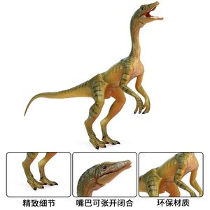 Figury zabawek akcji Dzieci Symulacja jurajska Solidne statyczne dinozaur pokazuj szczękę smok model Toy Tyrannosaurus Dinosaur Animal Plastic Model 230608