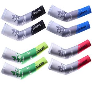 Arm Leg Warmers 2PCS Cool Sport Cycling Running Bicycle UV Sun Protection Sleeve Men Women Protective Cuff Cover Bike Sleeves 230608