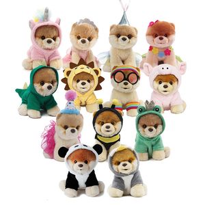 Plush Dolls Original Itty Bitty Boo Dog 13cm Stuffed Cute Animal Pomeranian Toys Kawaii for Children Room Decor Girls 230608