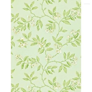 Wallpapers Home Decor Self Adhesive Green Leaves Study Living Room Bedroom Wall Furniture Makeover Decoration Sticker