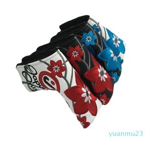 Golf Putter Headcover Vogel Stickerei Putter Head Cover PU Protect Covers