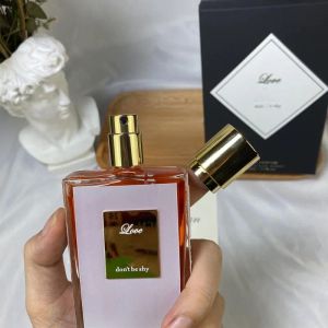 Perfume da marca Kilia de luxo 50ml amor, não seja tímido Avec Moi boa menina que foi mal para mulheres homens Parfum spray de longa duração Cheiro de alta qualidade Entrega rápida