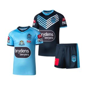 Outros Artigos Esportivos NSW BLUES ESTADO DE ORIGEM RUGBY JERSEY CAPTAINS RUN SHORTS 230608