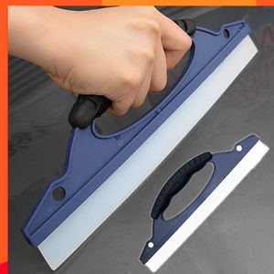 New Car Window Glass Wiper Auto Body Water Scraper Washing Clean Glass Drying Squeegee Soft Silicone Board Tools Car Accessories
