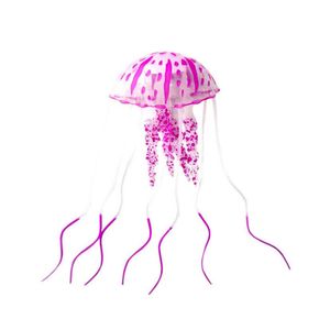 Artificial Swim Glowing Effect Jellyfish Aquarium Decoration Fish Tank Underwater Plant Luminous Ornament Aquatic Landscape 5cm