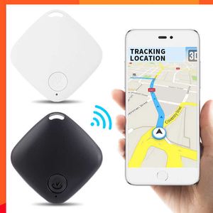 Ny Mini GPS-tracker Smart Tag Childs Key Bag Child Pets Bagage Finder Location Record Wireless Bluetooth Anti-Lost Alarm Device