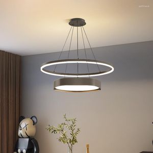 Lampadari Moderno E Minimalista Tavolo Da Pranzo Circolare Luci Sala Nel Ristorante Camera Da Letto Soggiorno Nordico