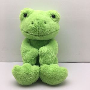 Plyschdockor 40 cm grön groda leksak bygga en björn mjuk fylld plyschfigur docka högklassig barn presentrumsdekor 230608