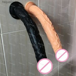 Högkvalitet 35*5 cm Big Dildo med Suction Cup Super Soft Silicone Horse Dildo Sex Toys For Women Adult Enorma Penis Sex Products L230518