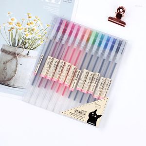 Цвет/набор 0,5 мм UJIS Type Gel Pen Set Color