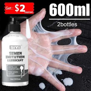 Sex Lube Water Based Men Semen Anal Lubricant Gay Gel Masturatobr For Women Vagina Oil Tooys Games Couples Intimate Adult Goods L230518