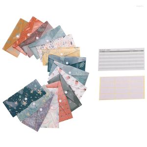 Gift Wrap 2X Waterproof Cash Budget Envelope Reusable Plastic Envelopes Money For Budgeting And Saving