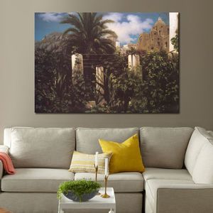 Canvas Art Garden of on Inn Capri Classical Portrait от Фредерика Лейтона Картинка