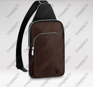 7A En Kalite Avenue Sling Bag Erkek Tasarımcı Çanta Kadınlar Gerçek Deri Bel Çantaları Omuz Çantaları Crossbody Çanta Çantası Cüzdan Serseri Çantası Çanta Göğüs Çanta Kemer Çantası Bumbag