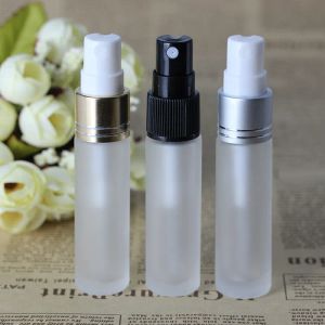 Clear Frosted 10ml Glass Spray Bottles for Perfume Empty 1 3OZ Sprayer Container 600Pcs Lot