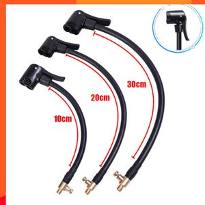 New New Tire Air Pump Extension Tube Nozzle Adapter with Bleed Hose Pump Car Motorcycle Electric Pump Connector Accessories 10/20/30Cm
