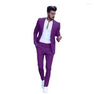 Men's Tracksuits 2023 Business Casual Suit Men's Two Piece Set Bride And Man Wedding Banquet Men