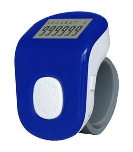 6 Digital Rechargeable Hand Tally Counter 7 channels LED light Electronic Prayer Silicone Ring Counter 999999 Counters7656663