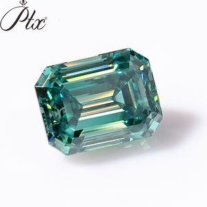 Diamantes soltos 3X5-10x12mm Livre GRA Cor Natural Não revestido Cor verde escuro VVS1 Excelente Corte Esmeralda Teste de diamante solto positivo 230607