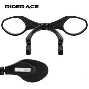 Bike Groupsets Bicycle Rearview Mirror Convex Wide Angle Adjustable MTB Handlebar Rear View Clear Range Back Sight Reflector 230607