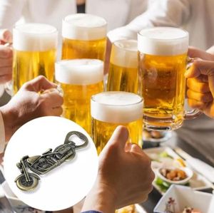 Apribottiglie per birra a forma di motocicletta in bronzo creativo Regali personalizzati per uomo Cavatappi di lusso Bar Accessori per feste Strumenti