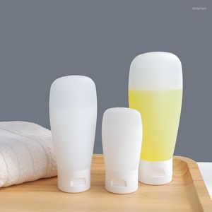 Storage Bottles Portable Squeeze Type Dispensing Travel Soft Lotion Bottle Pressed Face Wash Shower Gel Shampoo Plastic Set