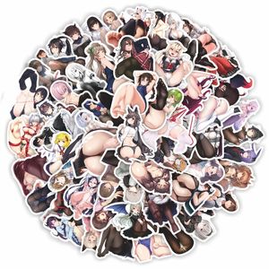 Kids' Toy Stickers 103050100pcs Anime Hentai Sexy Girls Waifu Stickers Laptop Guitar Luggage Skateboard Bike Waterproof Car Sticker Toy Gift 230608