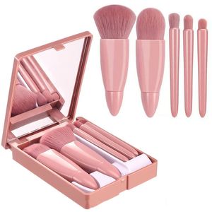 Makeup Tools Soft Fluffy Mirror Makeup Brushes Set for cosmetics Foundation Blush Powder Eyeshadow Kabuki Blending Makeup brush beauty tool 230607