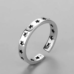 Cluster Rings 925 Sterling Silver Stars Wedding For Women Luxury Designer Jewelry Accessories Wholesale Offers GaaBou