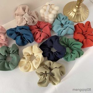 Altre donne Scrunchie di seta Elasticità Fasce per capelli Porta coda di cavallo per ragazze Elastico in raso Accessori per anello per intestino crasso R230608