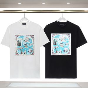 Thirts Men's Am Brand Luxury Men T Shirt S Designer Shirt Summer Fashion مصممين رسائل عرضية T-Shirt