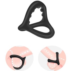 Sex Spielzeug Für Männer Penis Ring Silikon Samen Lock Ring Verzögerung Ejakulation Hohe Elastizität Zeit Anhaltende Cock Ring