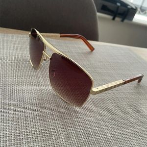 Fashion Classic 0259 Sunglasses For Men Metal Square Gold Frame UV400 Unisex Vintage Style Attitude Sunglasses Protection Eyewear With Box case