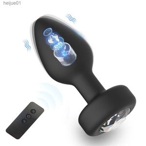 Wireless Remote Control Butt Plug Anal Plug Vibrator Prostate Massage Masturbators Sex Toys for Women Men Gay 18+ Adult Products L230518