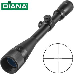Diana 6-24x42 AO Taktik Tüfek Mil-Dot Retikül Optik Görüş Tüfek Kapsamı Airsoft Sniper Tüfek Av Kapsamları