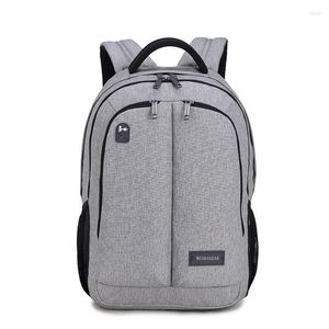 Backpack Men's Business Computer Bag 15.6 "laptop Casual Fashion School College Students Travel