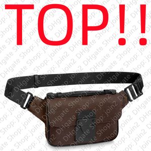 Bel torbaları üst. M45807 S Kilit Sling Bag Tasarımcı Messenger Tote İş Küçük Kemer Çantaları M58487