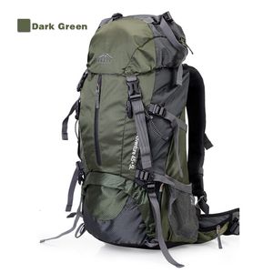 Outdoor Bags 45L-60L Camping Outdoor Hiking Backpack Multi-function External Frame Climbing Bag Backpack Rucksacks Travel sports bag 230608